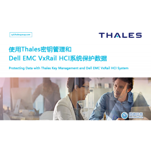 使用Thales密钥管理和Dell EMC VxRail HCI系统保护数据