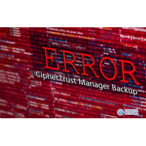 CipherTrust Manager备份错误和解决办法