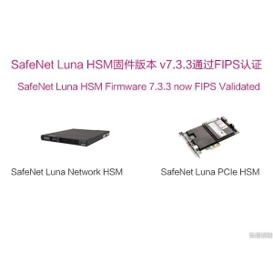 SafeNet Luna HSM固件7.3.3现已通过FIPS验证