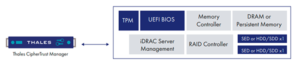 使用Thales CipherTrust Manager保护Dell EMC PowerEdge Server内的数据(图2)
