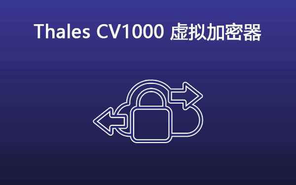  Thales CV1000虚拟加密器 - 产品简介