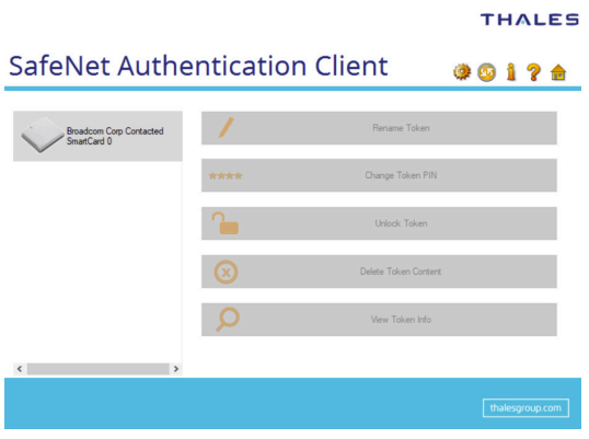 SafeNet Authentication Client/SAC/身份认证客户端(图3)