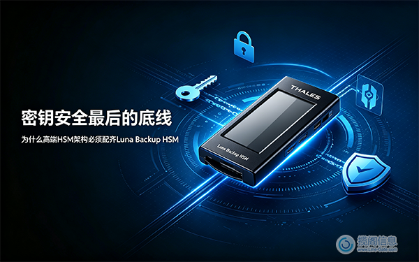 密钥安全最后的底线:为什么高端HSM架构,必须配齐Luna Backup HSM?(图1) 密钥安全最后的底线:为什么高端HSM架构,必须配齐Luna Backup HSM?(图1)