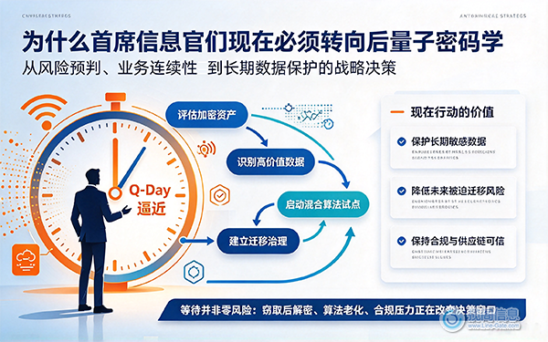 为什么首席信息官们现在必须转向PQC(后量子密码学)(图1) 为什么首席信息官们现在必须转向PQC(后量子密码学)(图1)